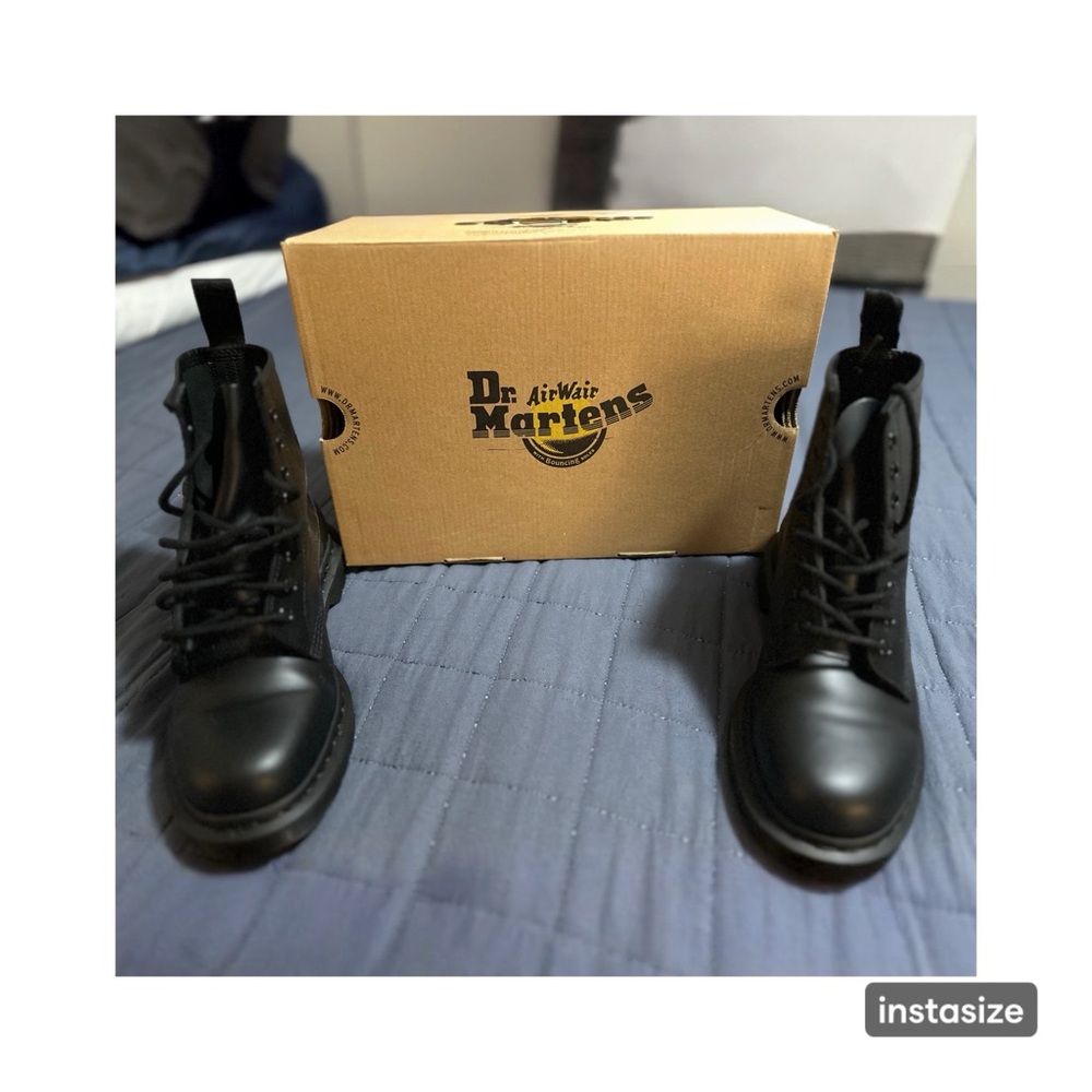 Dr. Martens Classic 1460 Mono Black Boots